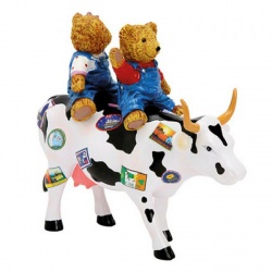 Cow Parade Teddy bears on the move (medium)