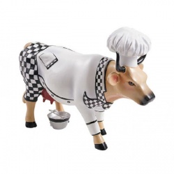 Cow Parade Chef Cow (medium)