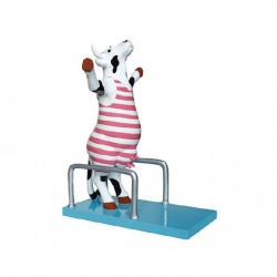 Cow Parade High Dive Cow (medium)