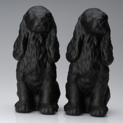 Boekensteun Honden Cocker Spaniel - zwart