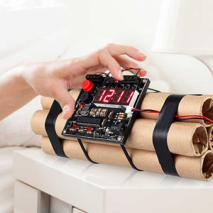 Dynamite alarm clock