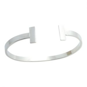 Cuff bangle zilver