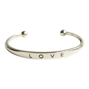 Love bangle zilver