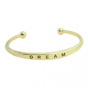 Dream bangle goud