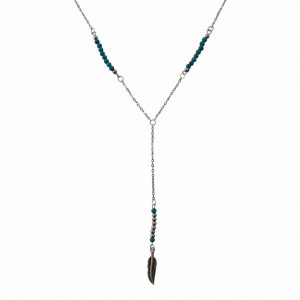 Feather necklace