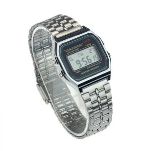 Retro Horloge Zilver