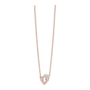 G heart rosé goud ketting UBN71538