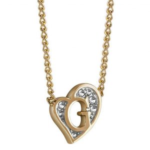 G heart gouden ketting UBN71537