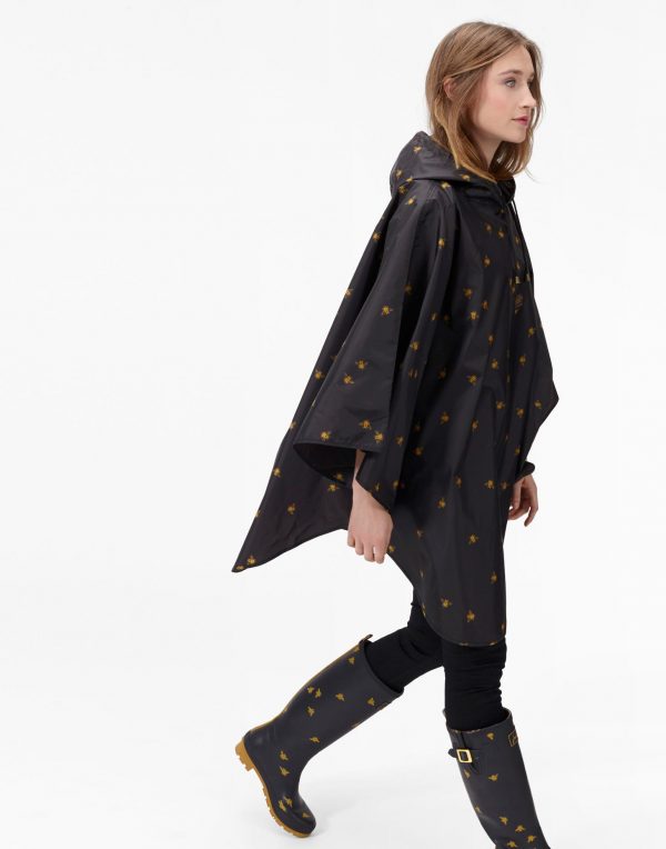 Regenponcho Black Bees