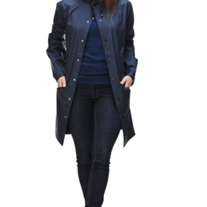 Long Jacket Blauw