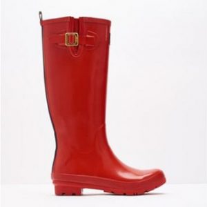 Regenlaarzen Glossy Rood