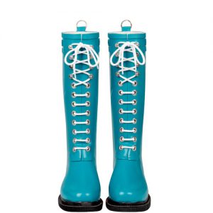 Long Rubberboot Azuurblauw